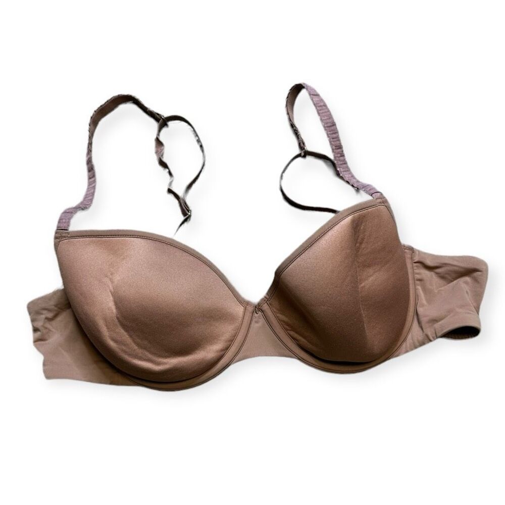 THIRDLOVE Women’s Tan Underwire Adjustable Classic T-Shirt Bra Size 36A 1/2